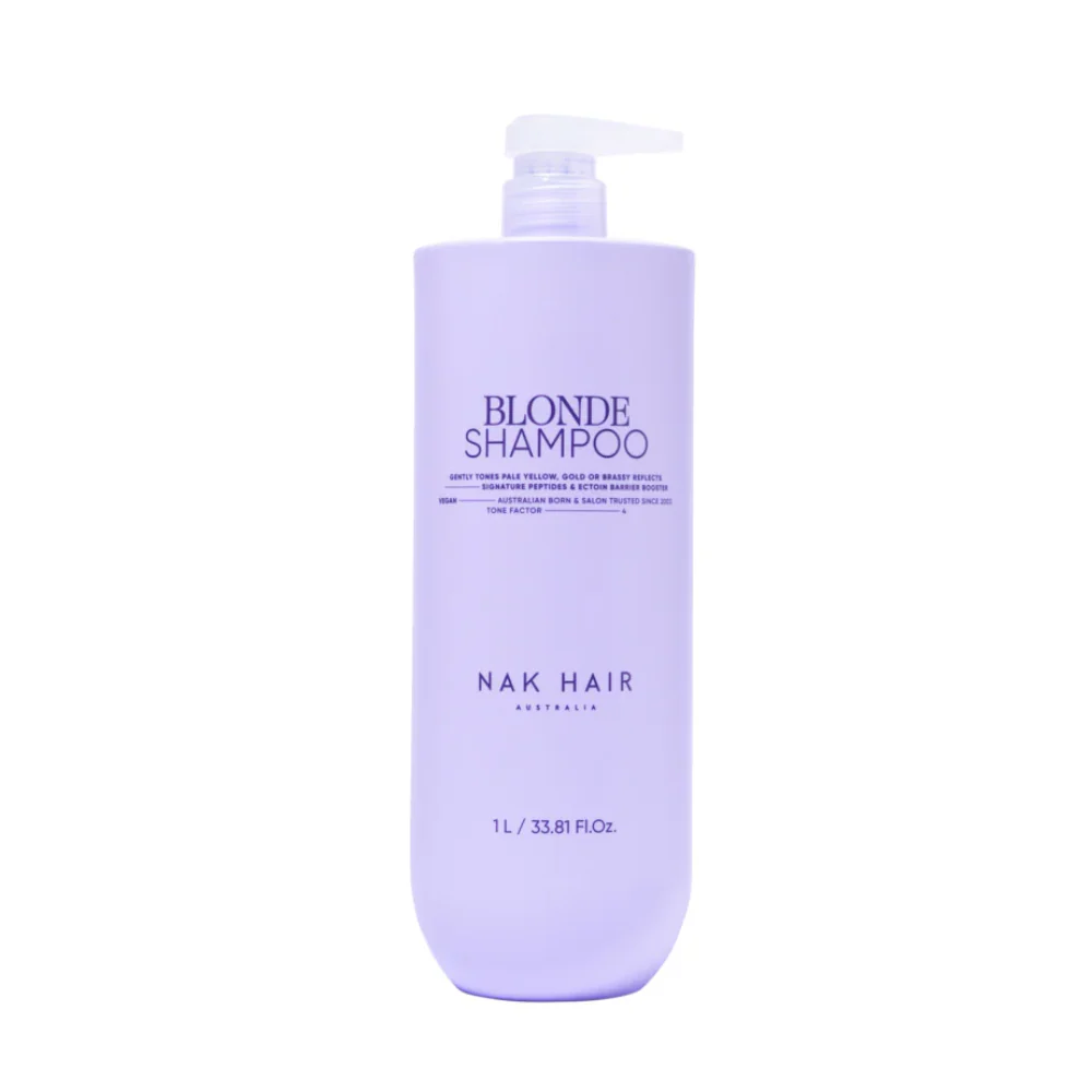 NAK HAIR Blonde Shampoo | Various Sizes - Image 2