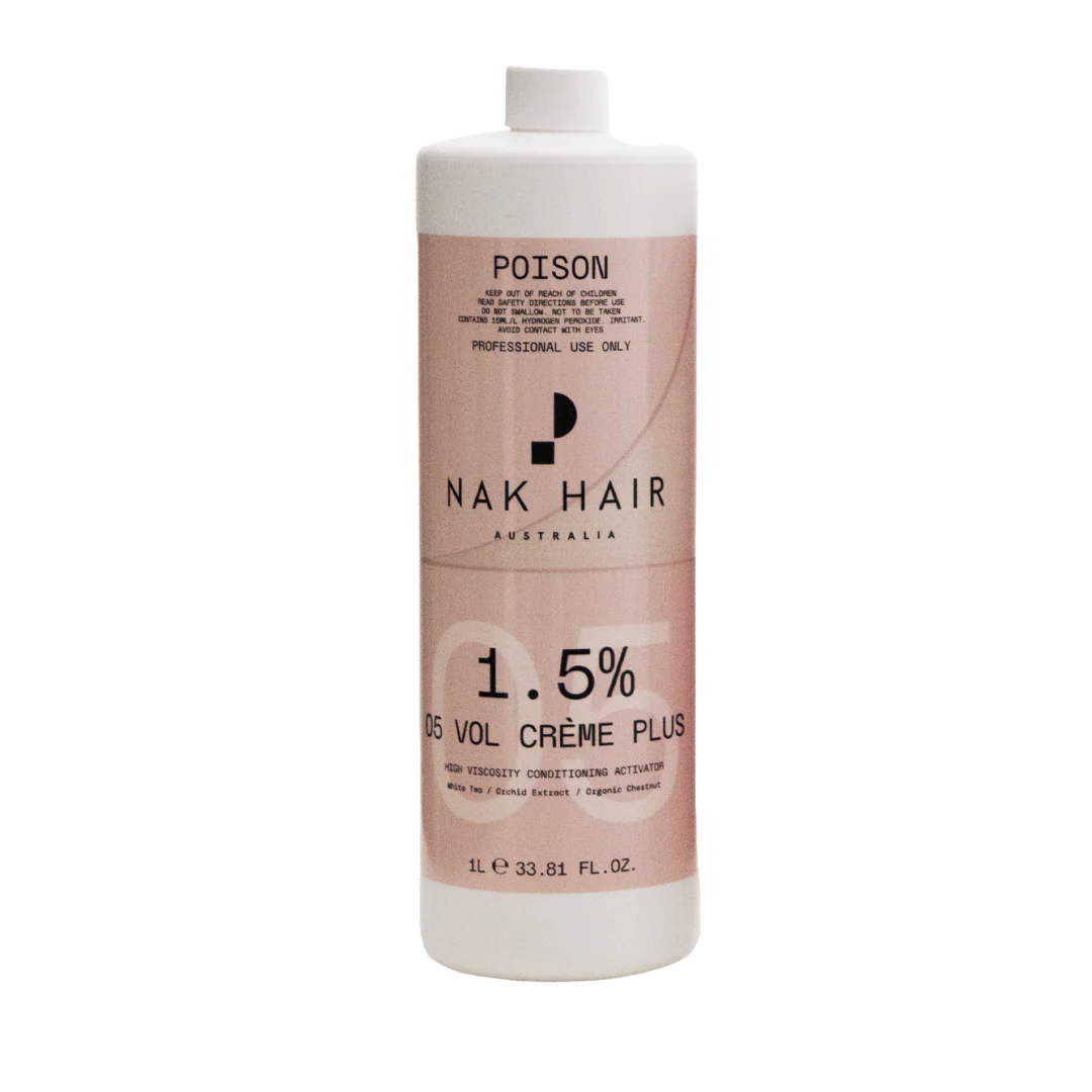 NAK HAIR Creme Plus High Viscosity Conditioning Activator 1L | Various Strengths - Image 4