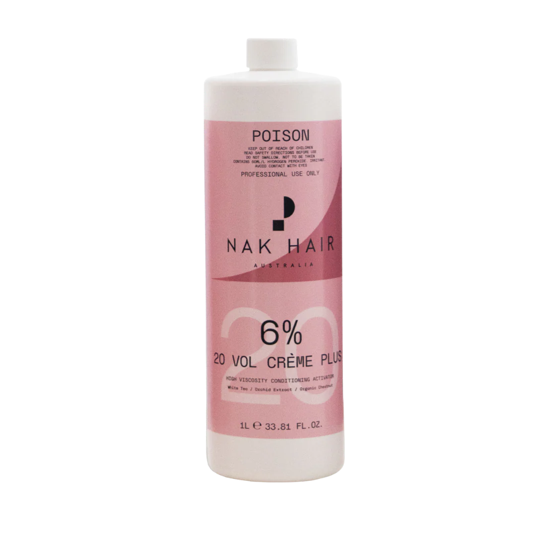 NAK HAIR Creme Plus High Viscosity Conditioning Activator 1L | Various Strengths - Image 5