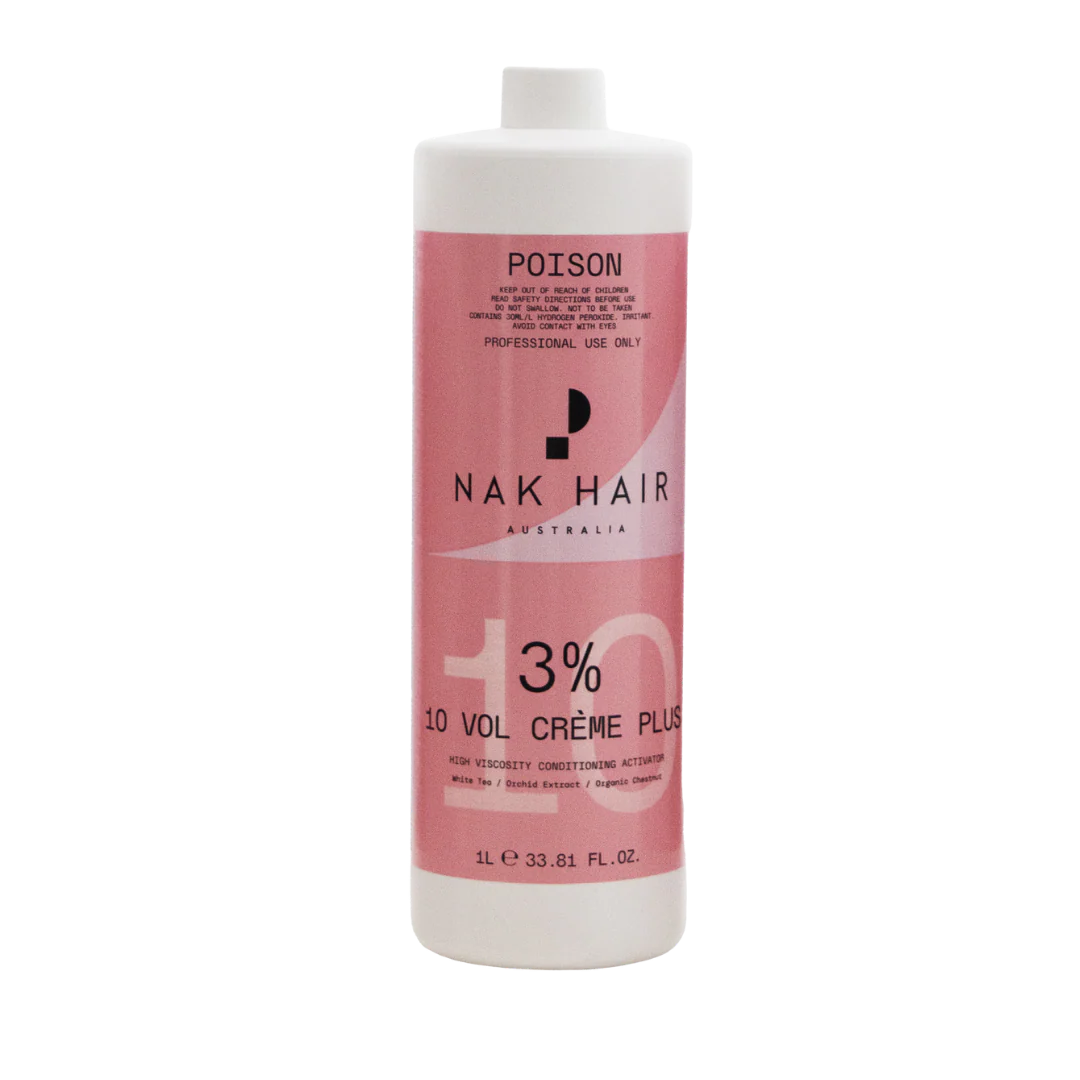 NAK HAIR Creme Plus High Viscosity Conditioning Activator 1L | Various Strengths - Image 6