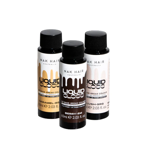 NAK HAIR Liquid Gloss | Various Sizes And Colours