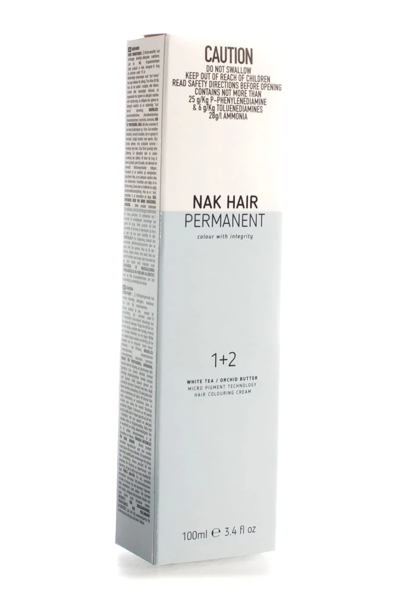 NAK HAIR Permanent [COLOURS 7.0 - 12.2, A - Z]  |  100ml, Various Colours - Image 2