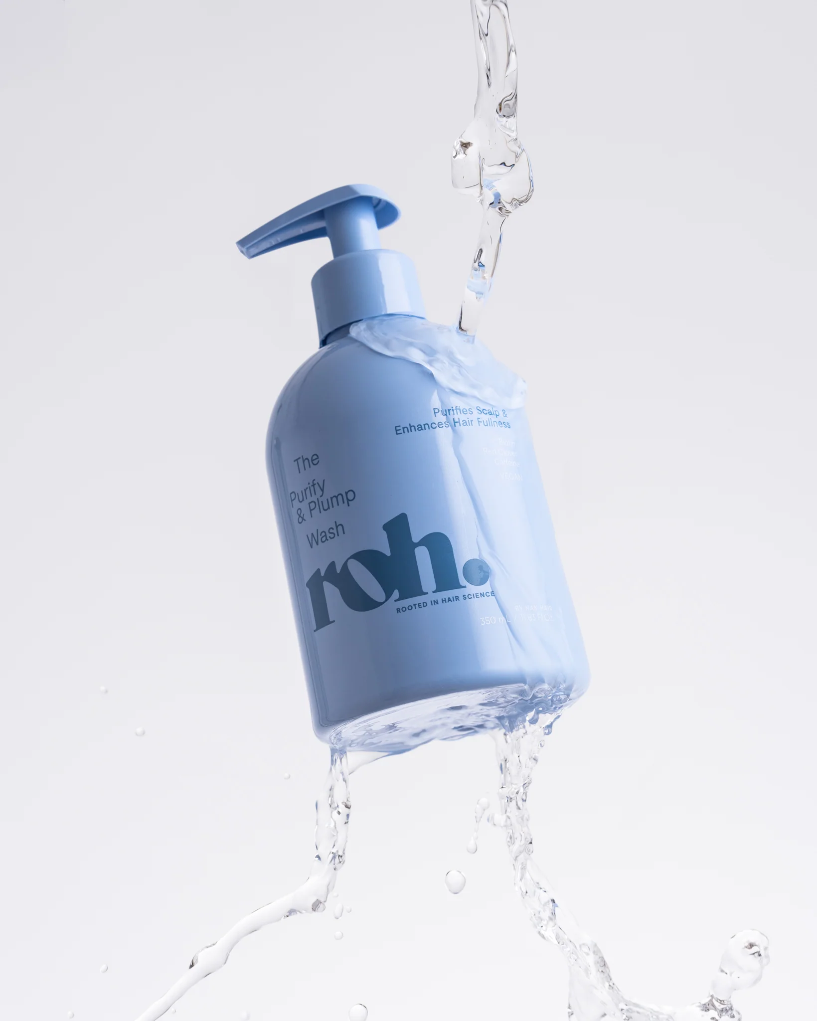 NAK HAIR ROH THE PURIFY & PLUMP WASH 350ML - Image 3