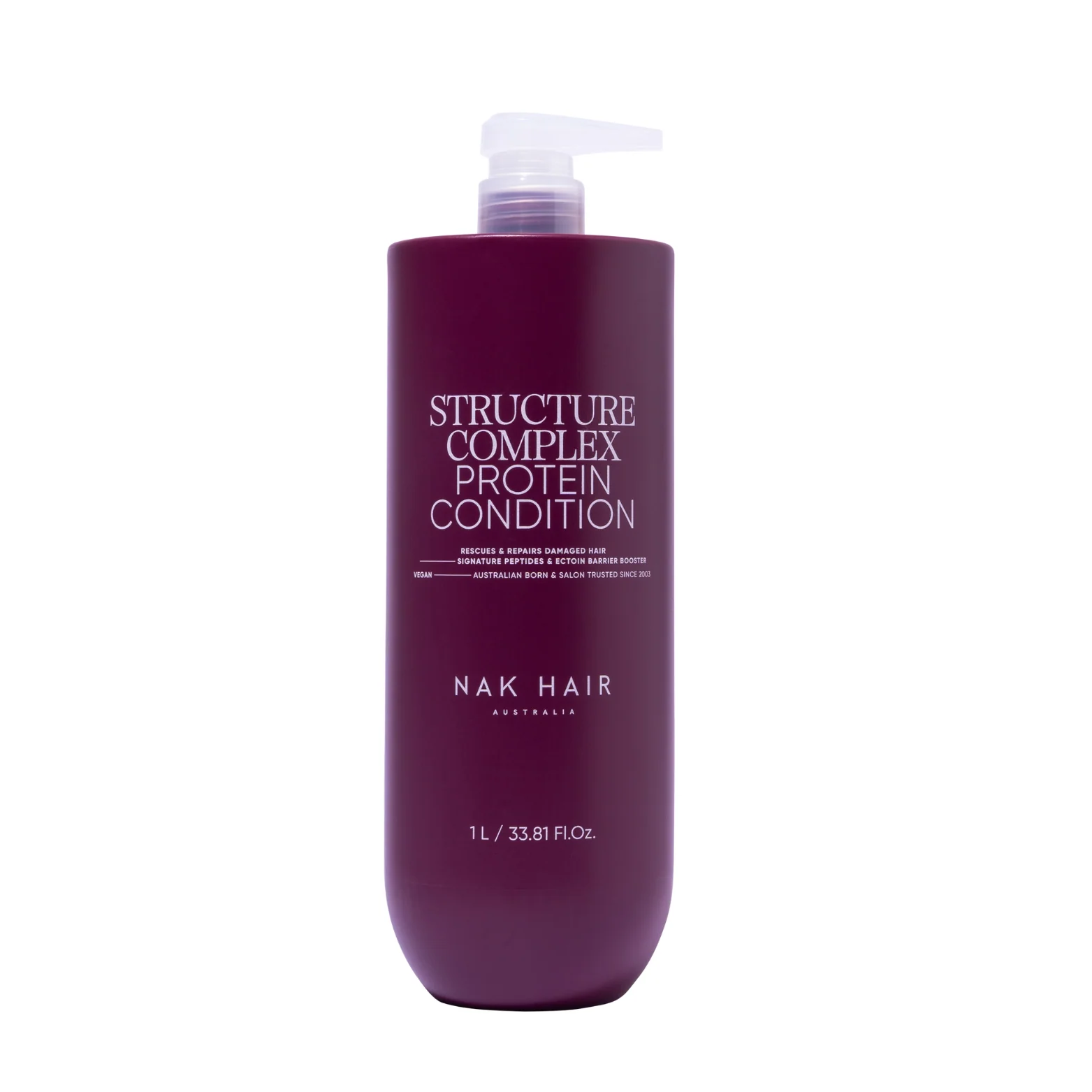 NAK HAIR Structure Complex Protein Conditioner | Various Sizes - Image 3