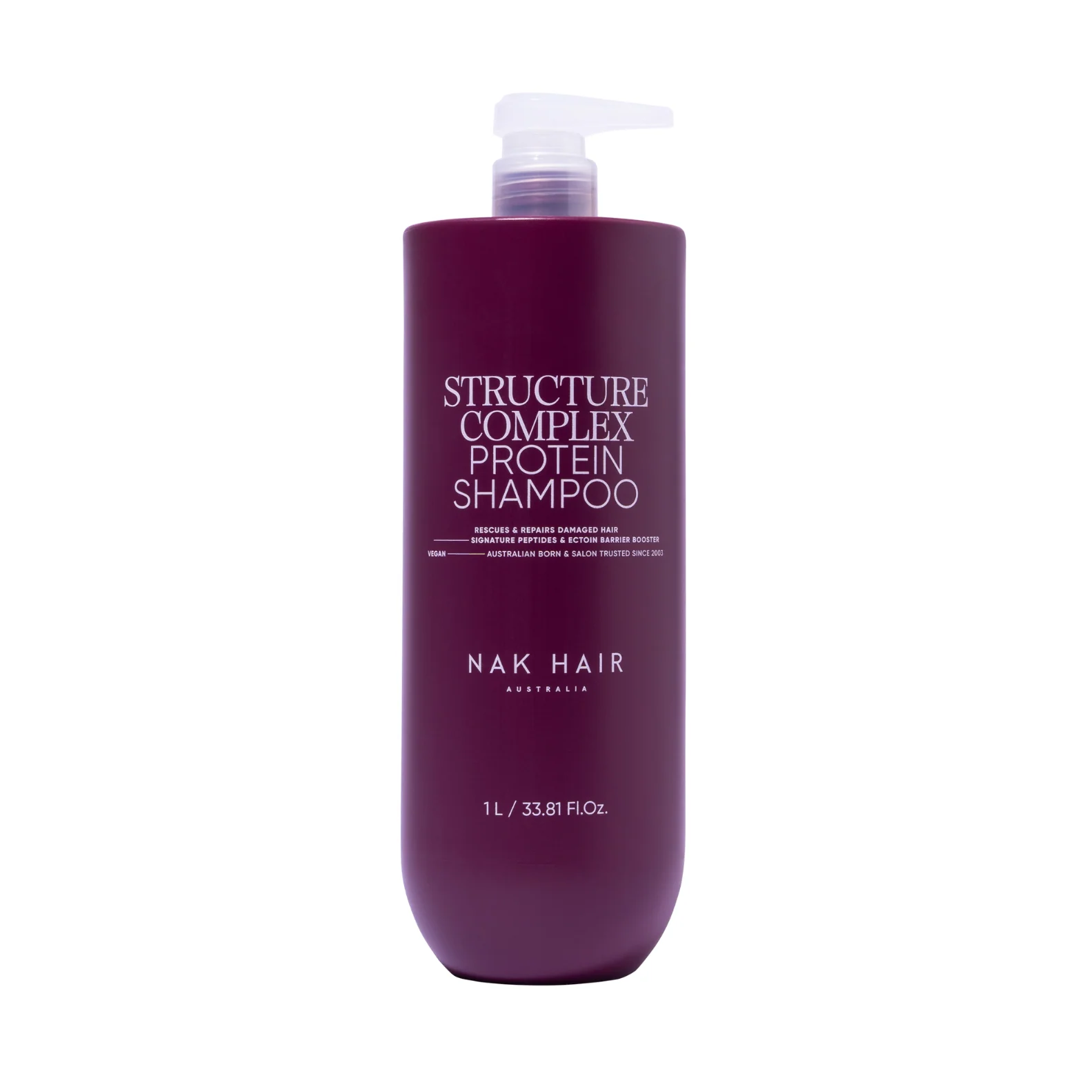 NAK HAIR Structure Complex Protein Shampoo | Various Sizes - Image 3
