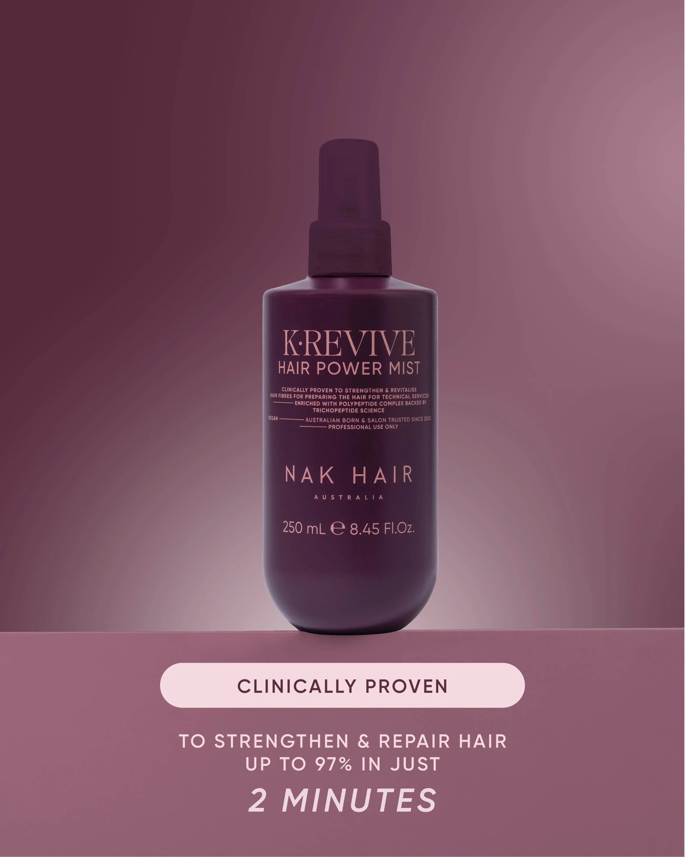 NAK K.REVIVE HAIR POWER MIST 250ML - Image 3