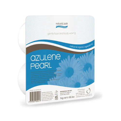 NATURAL LOOK AZULENE PEARL SOLID WAX 1KG