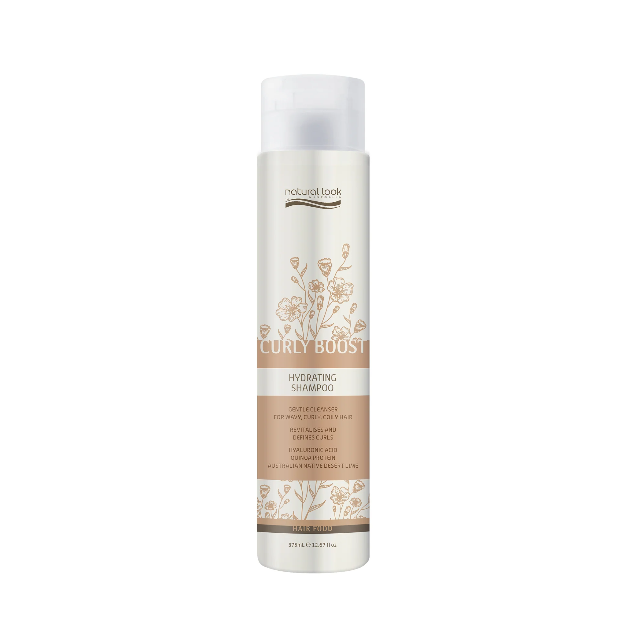 NATURAL LOOK Curly Boost Hydrating Shampoo I Various Sizes