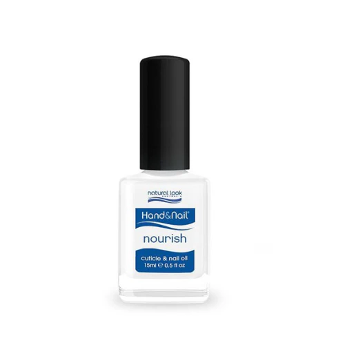 NATURAL LOOK HAND & NAIL NOURISH CUTICLE & NAIL OIL 15ML