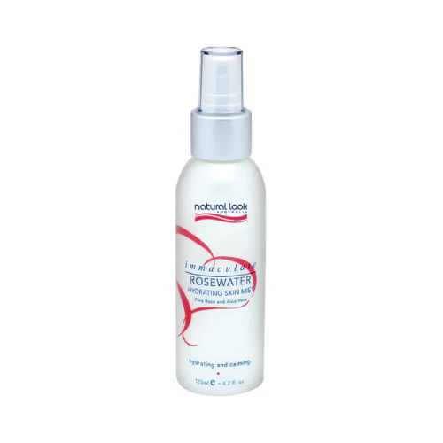 NATURAL LOOK IMMACULATE ROSEWATER HYDRATING SKIN MIST 125ML