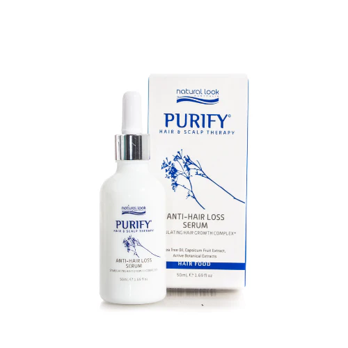 NATURAL LOOK Purify Anti-Hair Loss Serum 50ML | Various Sizes - Image 2