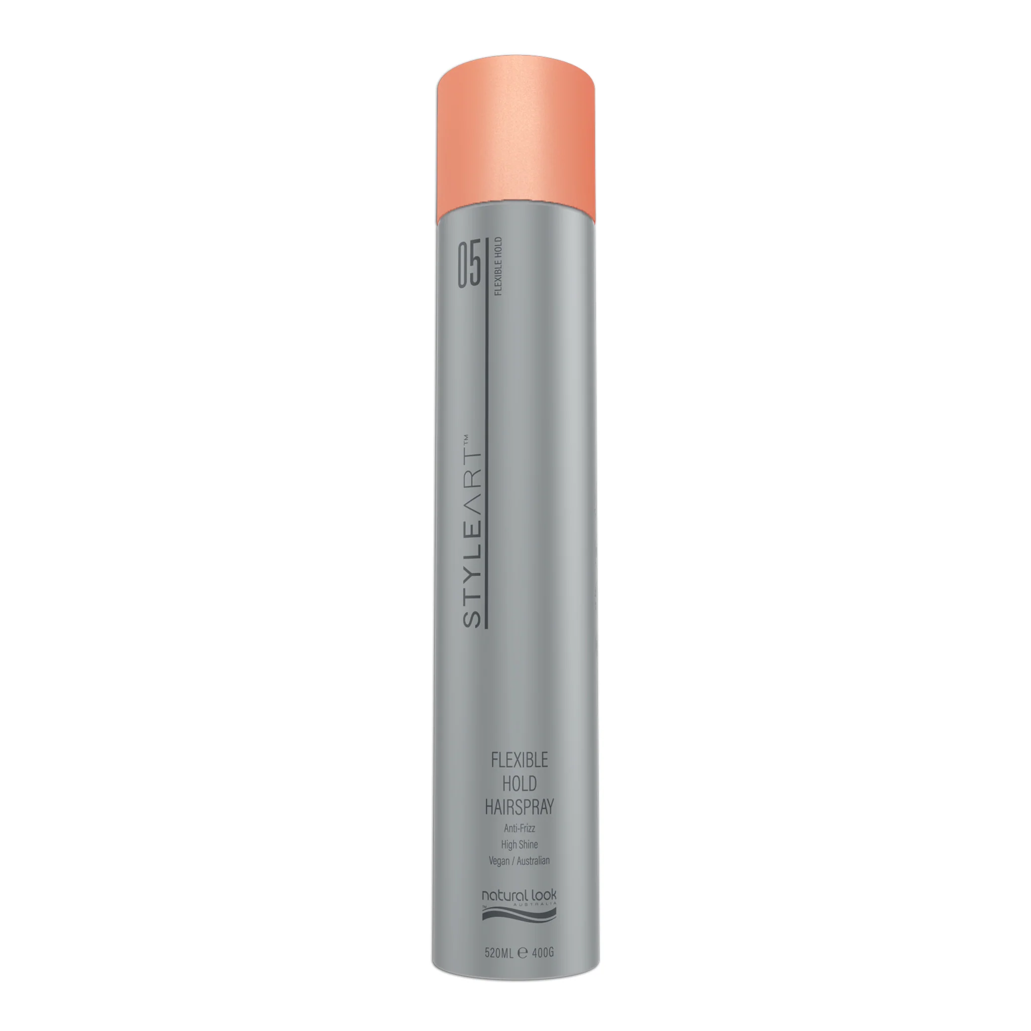 NATURAL LOOK STYLEART FLEXIBLE HOLD HAIRSPRAY ANTI-FRIZZ 400G