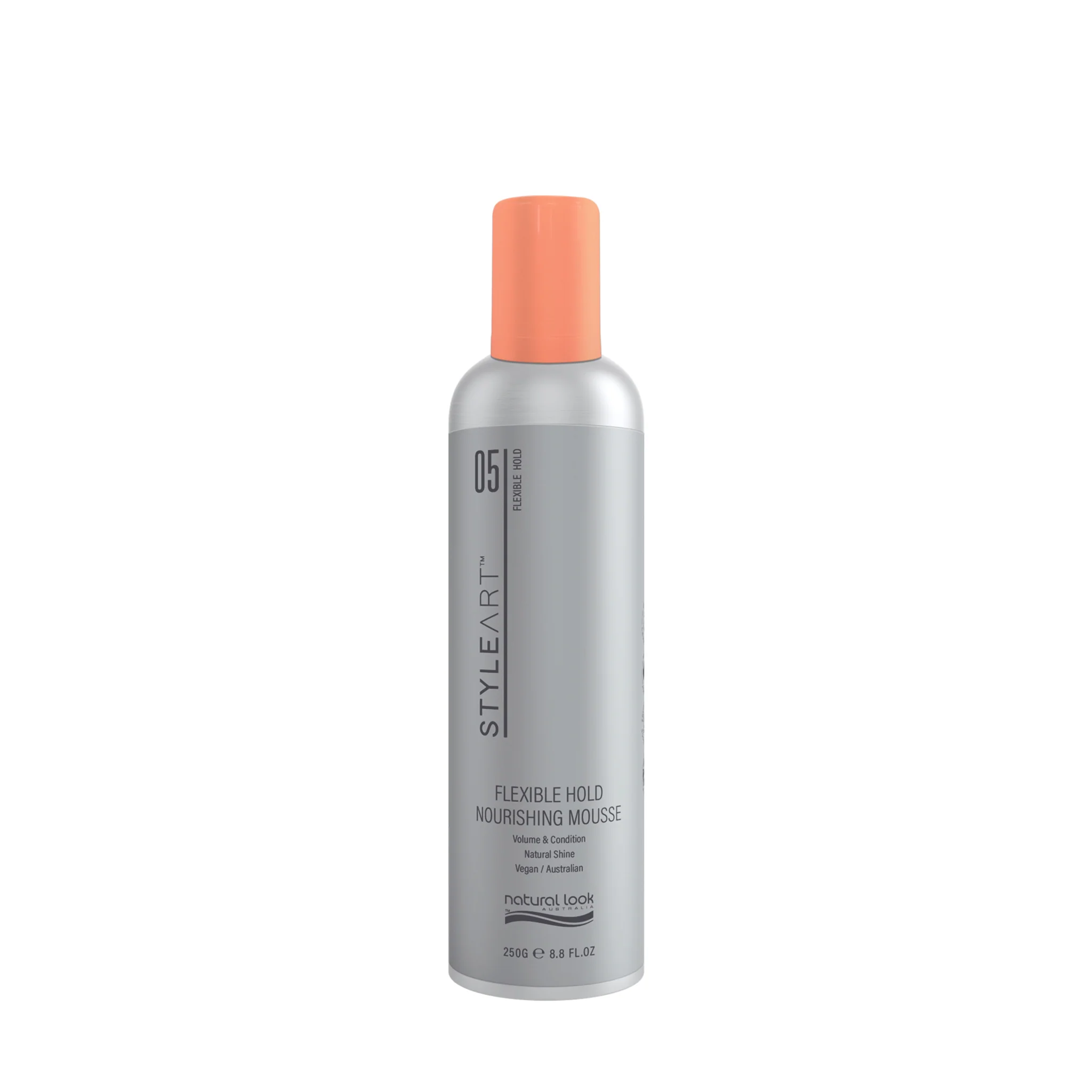 NATURAL LOOK STYLEART FLEXIBLE HOLD NOURISHING MOUSSE 250G