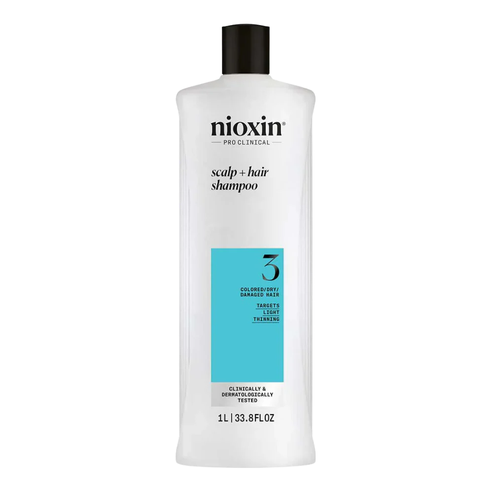 NIOXIN SYSTEM 3 SCALP AND HAIR SHAMPOO 1L