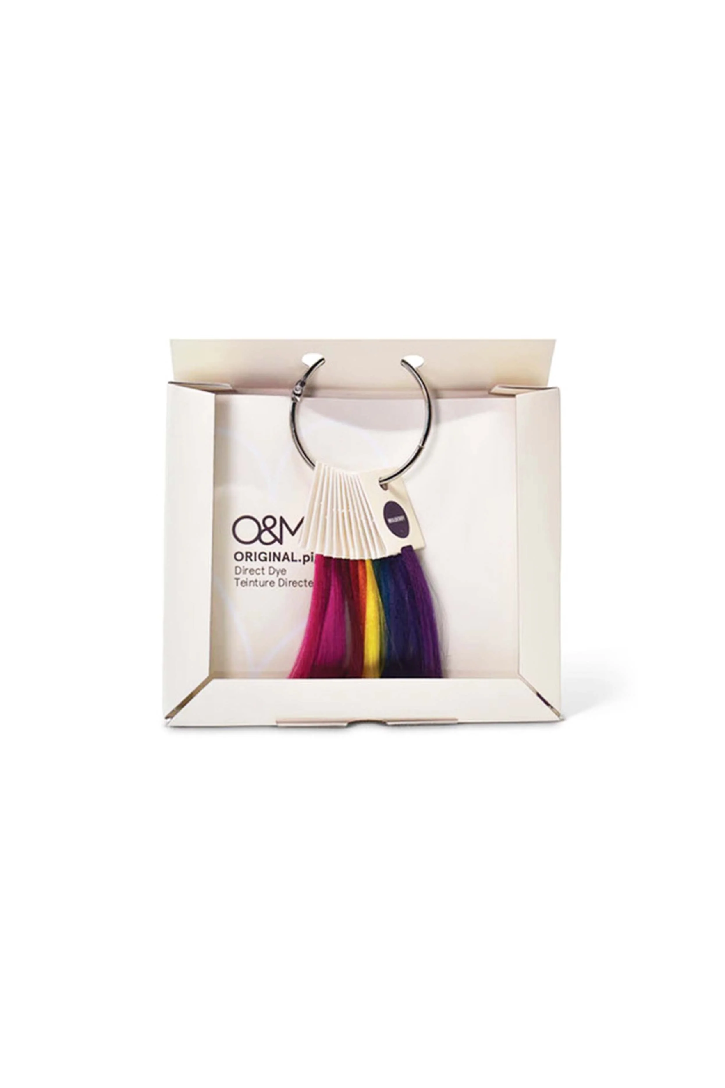 O&M ORIGINAL.PIGMENT CLEAN LIQUID SHADE CHART WITH A3 WALL CHART 12 SHADES