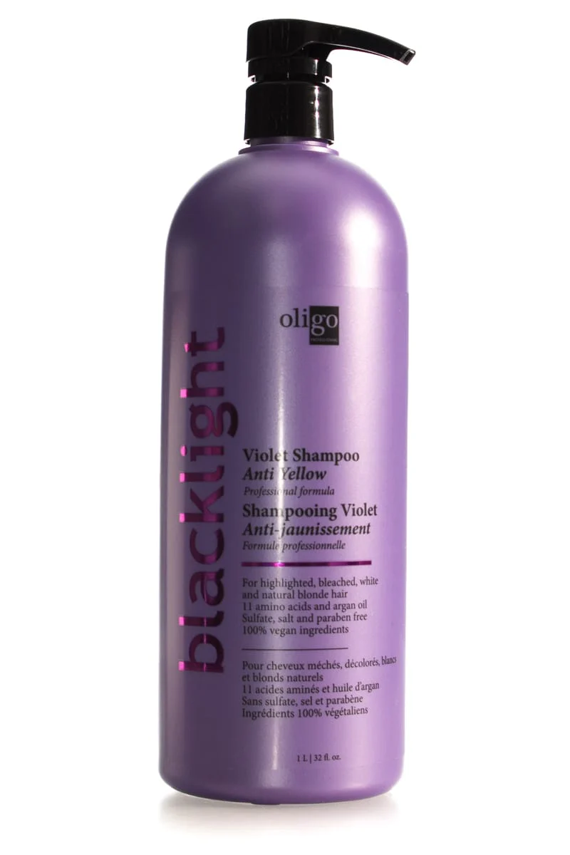OLIGO PRO BLACKLIGHT Anti-Yellow Violet Shampoo | Various Sizes - Image 3