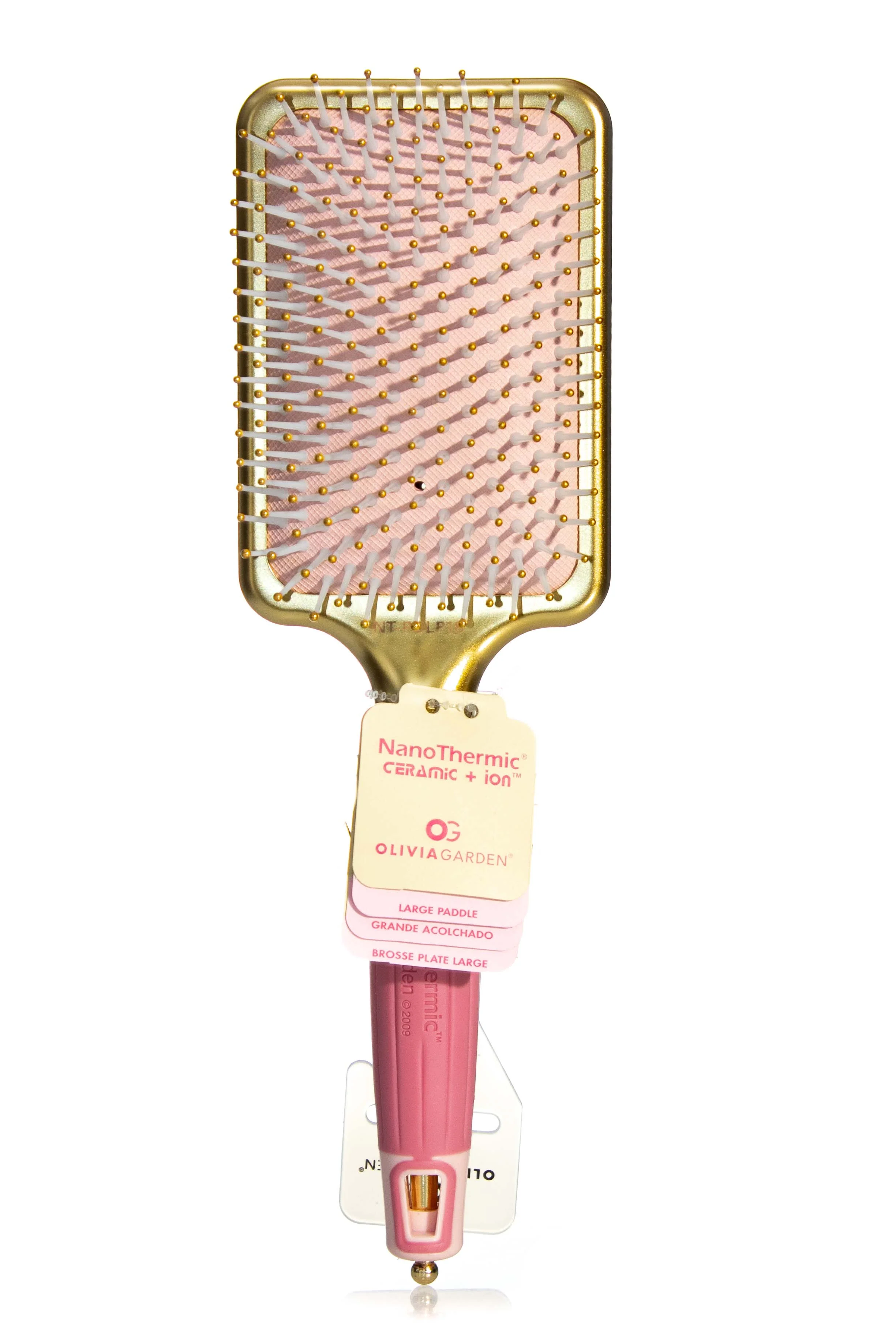 Olivia Garden Nano Thermic Pink Brush | Various Sizes - Image 5