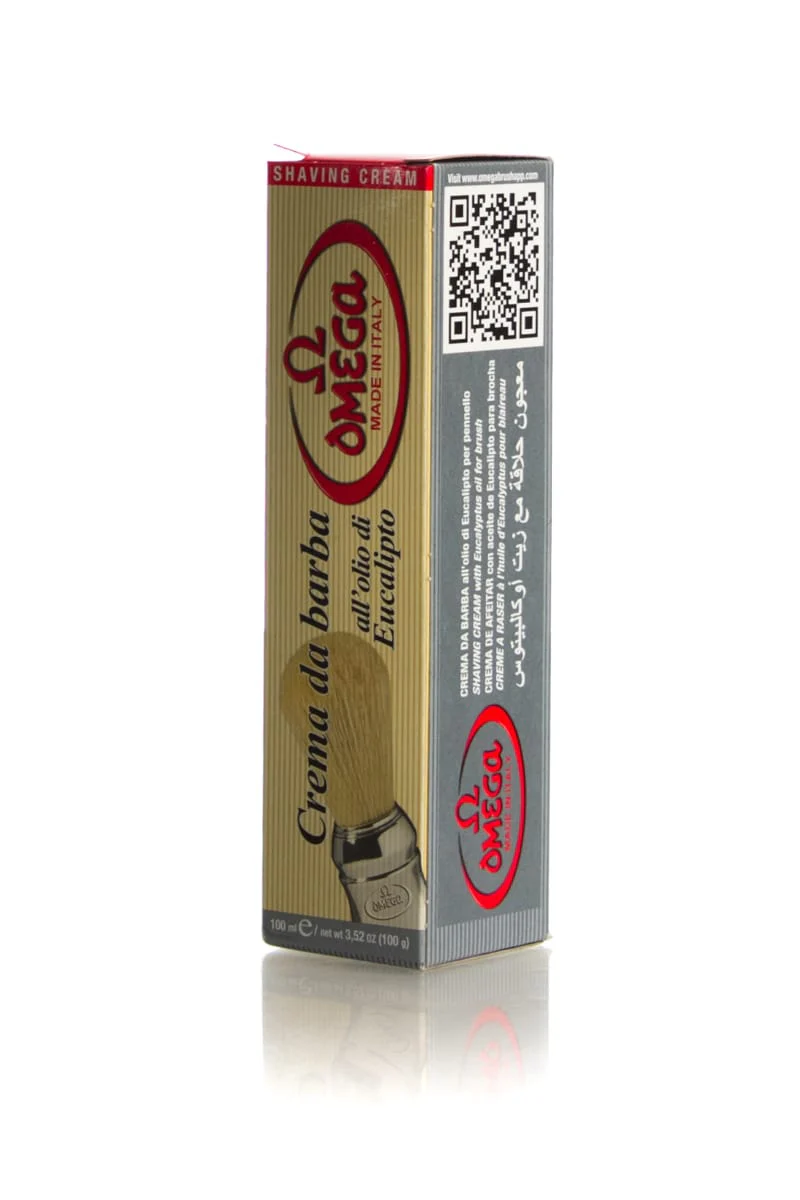 OMEGA SHAVING CREAM TUBE 100G