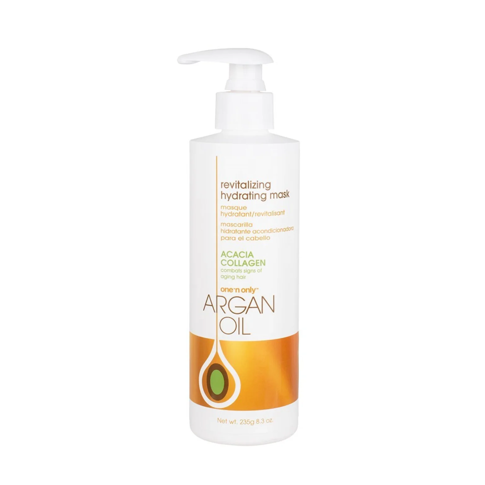 ONE 'N ONLY ARGAN OIL REVITALIZING HYDRATE MASK 235G (SD)