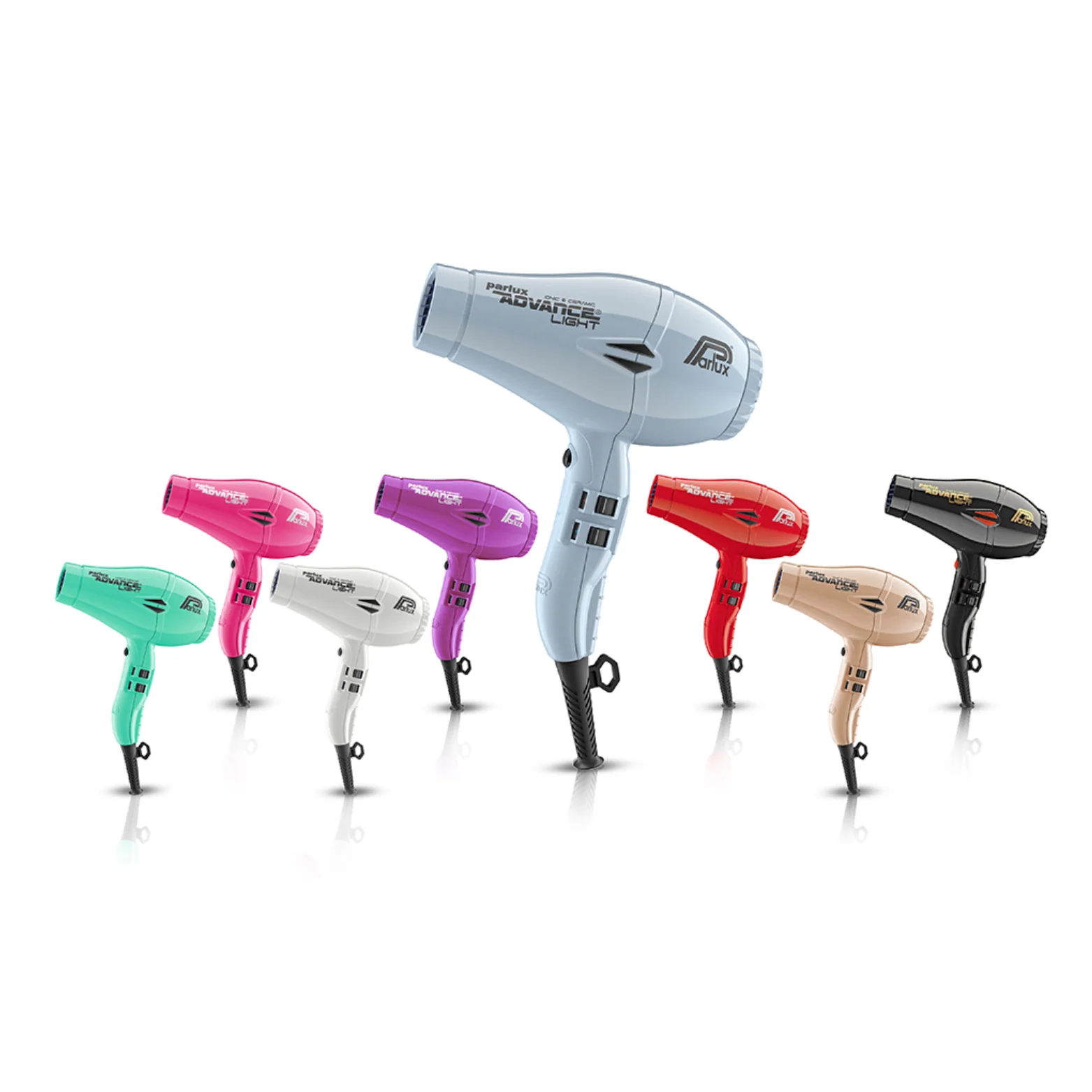 PARLUX Advance Light Ceramic & Ionic Hairdryer | Various Colours