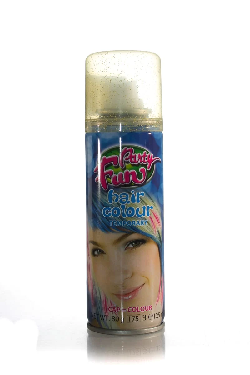 PARTY FUN HAIR COLOUR TEMPORARY SPRAY 125ML BLUE - Image 3