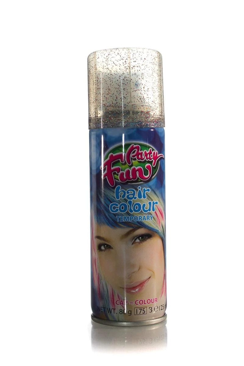 PARTY FUN HAIR COLOUR TEMPORARY SPRAY 125ML BLUE - Image 4