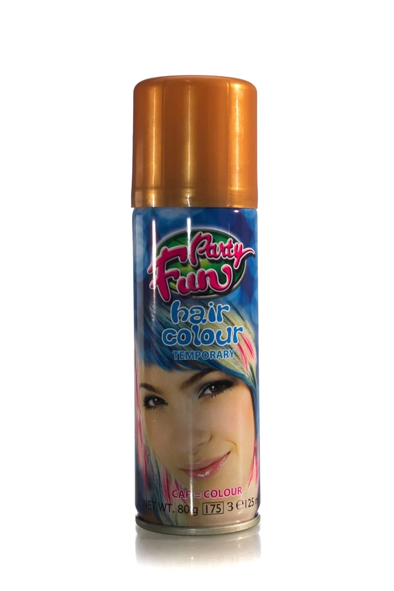 PARTY FUN HAIR COLOUR TEMPORARY SPRAY 125ML BLUE - Image 5