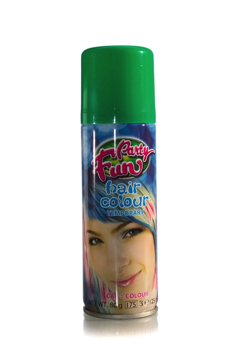 PARTY FUN HAIR COLOUR TEMPORARY SPRAY 125ML BLUE - Image 6