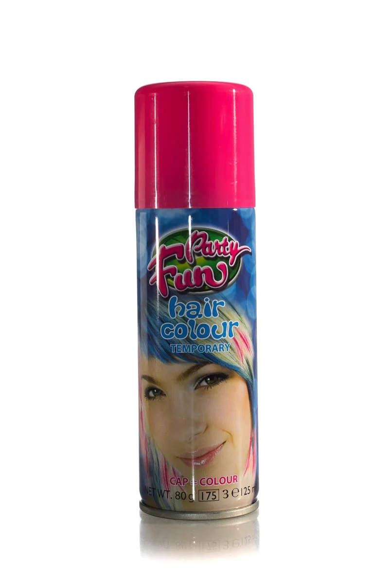 PARTY FUN HAIR COLOUR TEMPORARY SPRAY 125ML BLUE - Image 8
