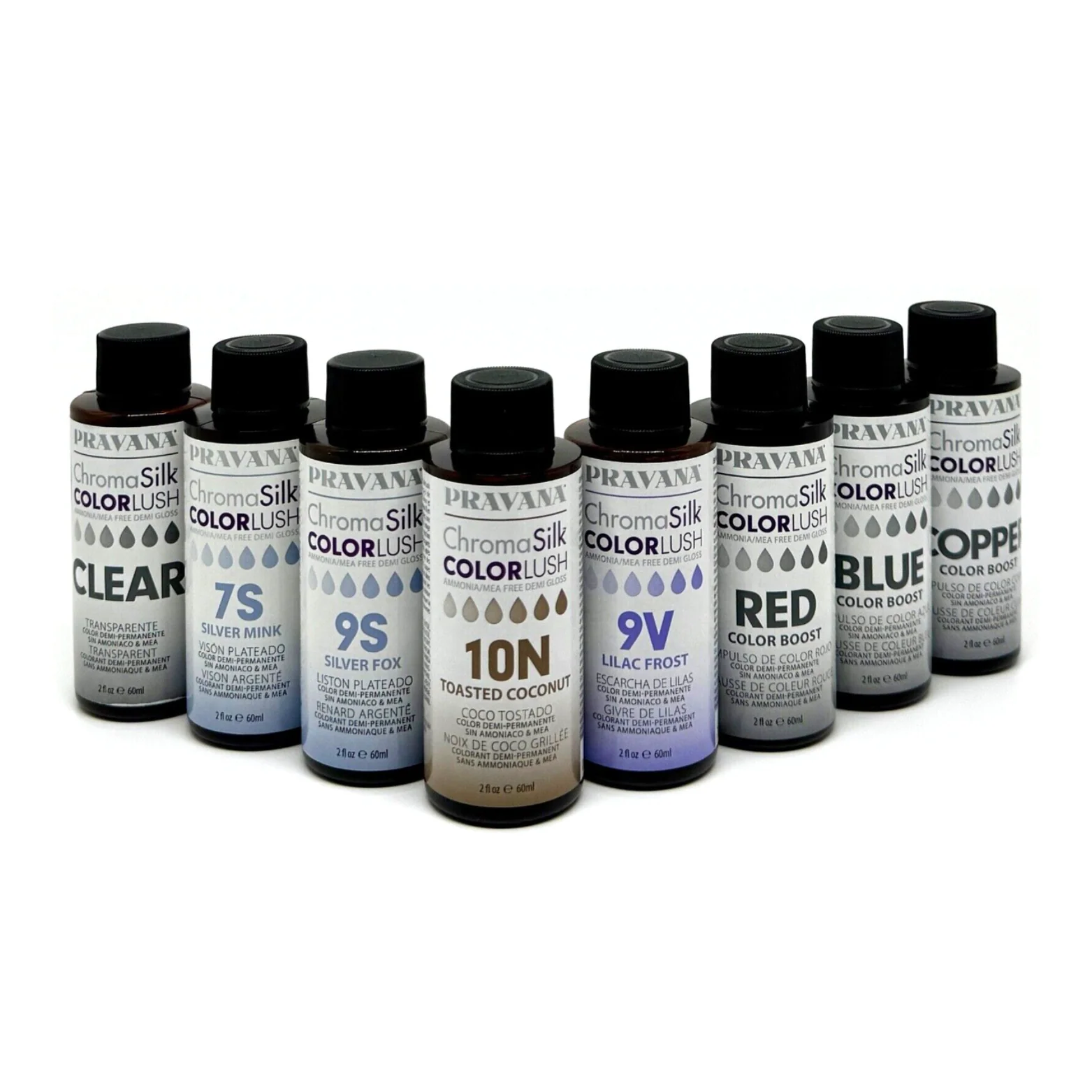 PRAVANA Chromasilk Colorlush Demi-Gloss | 60ml, Various Colours
