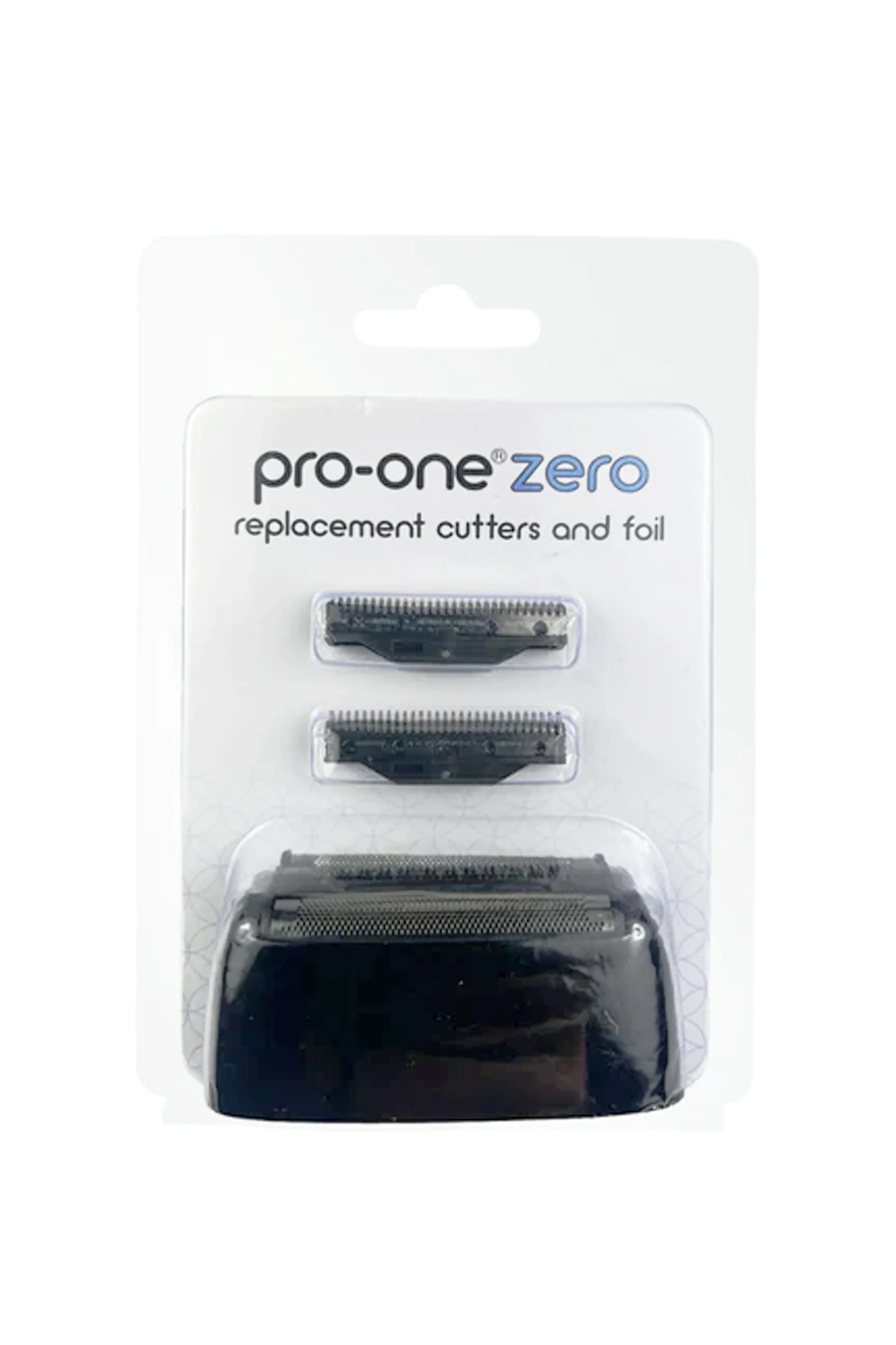 PRO-ONE ZERO FOIL SHAVER REPLACEMENT CUTTERS AND FOIL