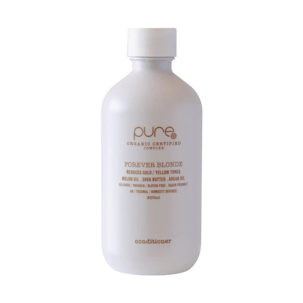PURE Forever Blonde Reduces Gold/Yellow Tones Conditioner | Various Sizes