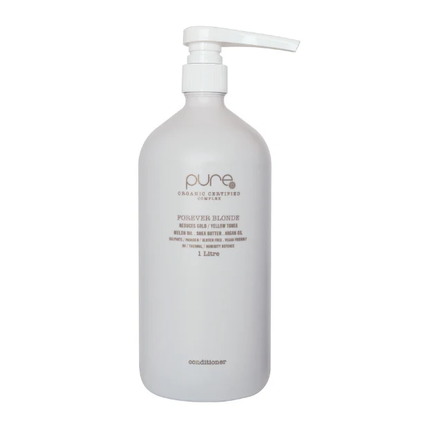 PURE Forever Blonde Reduces Gold/Yellow Tones Conditioner | Various Sizes - Image 2