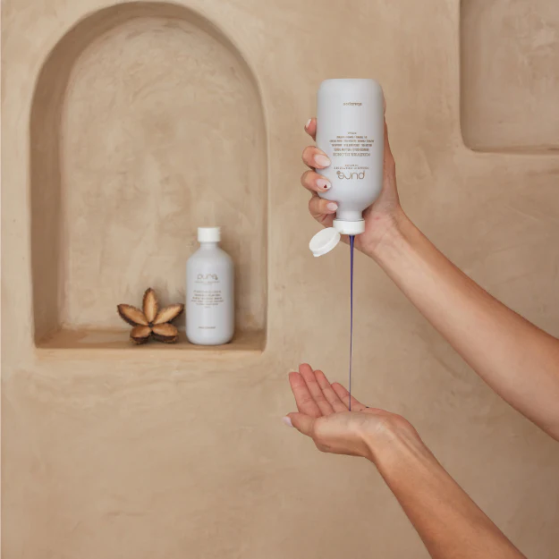 PURE Forever Blonde Reduces Gold/Yellow Tones Shampoo  |  Various Sizes - Image 3
