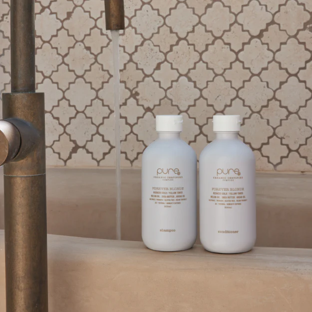 PURE Forever Blonde Reduces Gold/Yellow Tones Shampoo  |  Various Sizes - Image 5
