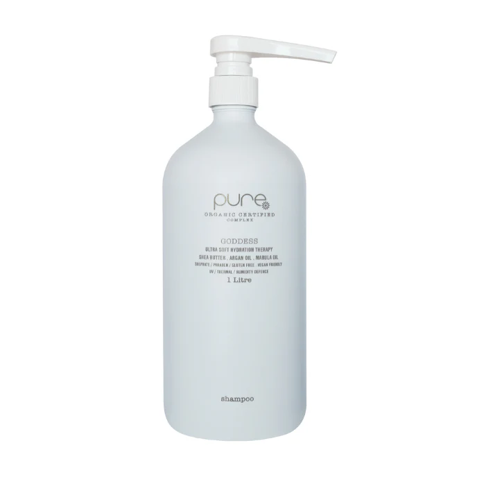 PURE Goddess Ultra Soft Hydration Therapy Shampoo | Various Sizes - Image 2