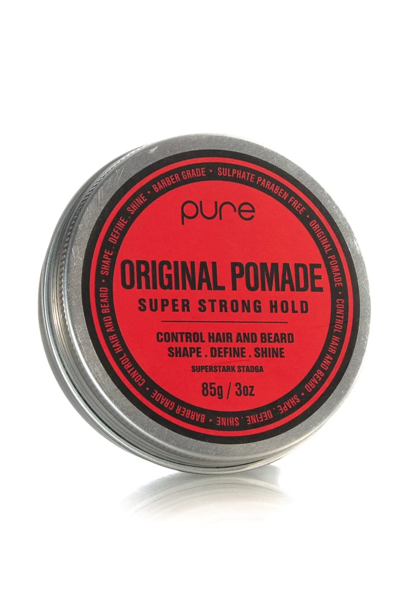 PURE ORIGINAL POMADE SUPER STRONG HOLD 85G (SD)