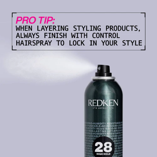 REDKEN 28 HIGH HOLD CONTROL ADDICT HAIRSPRAY 278G - Image 2
