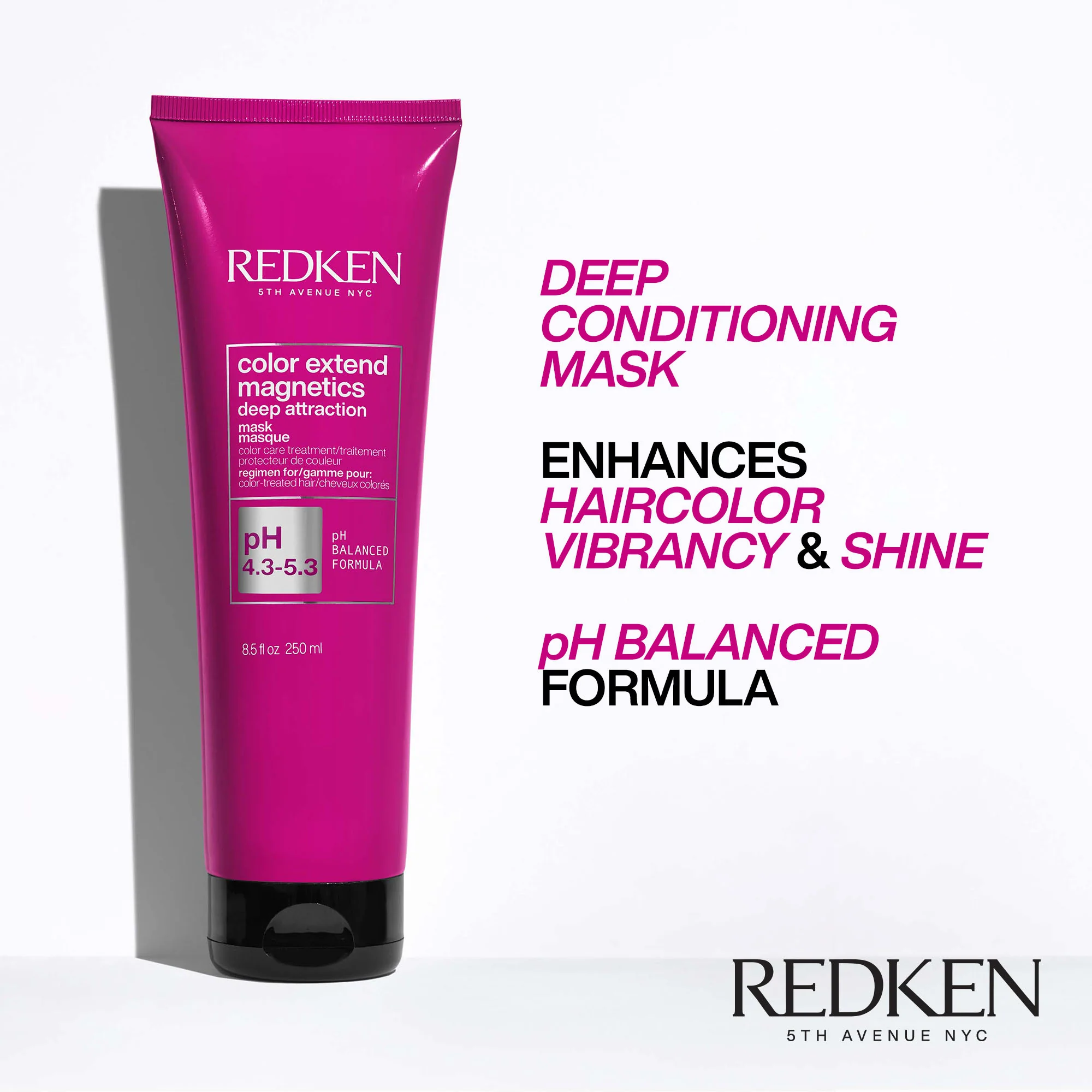 REDKEN COLOR EXTEND MAGNETICS DEEP ATTRACTION MASK 250ML - Image 3