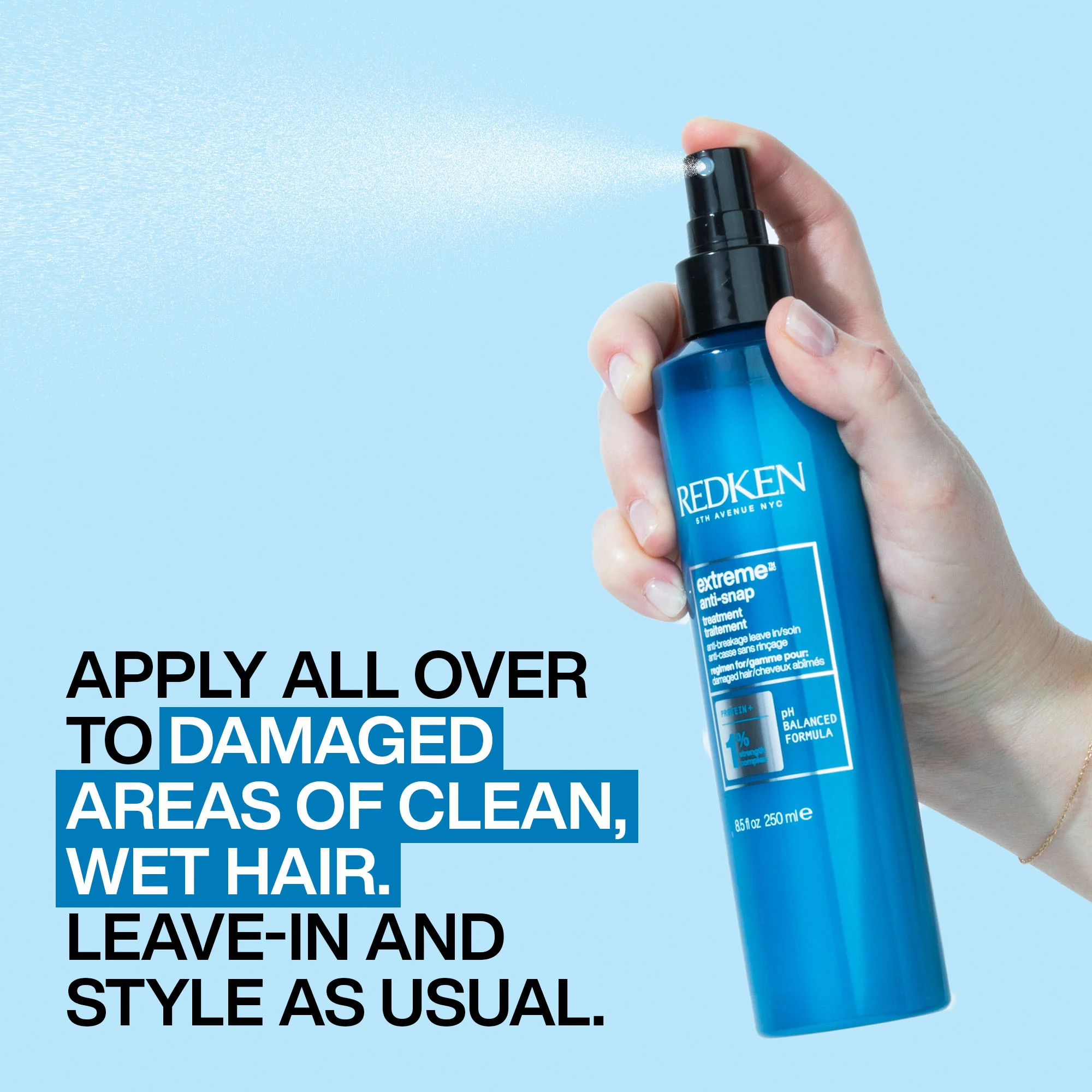 REDKEN EXTREME ANTI-SNAP TREATMENT 250ML - Image 4