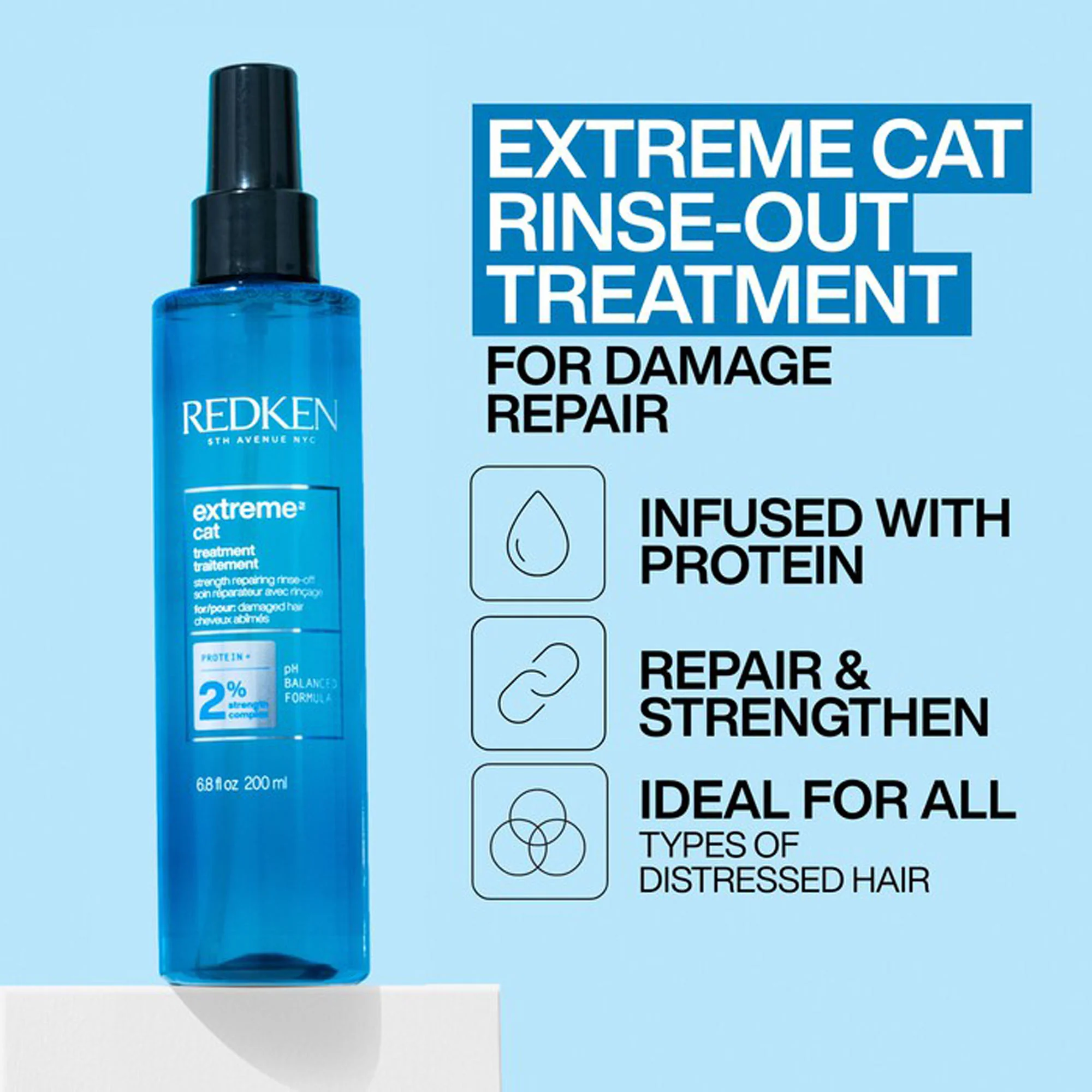 REDKEN EXTREME CAT TREATMENT 200ML - Image 3
