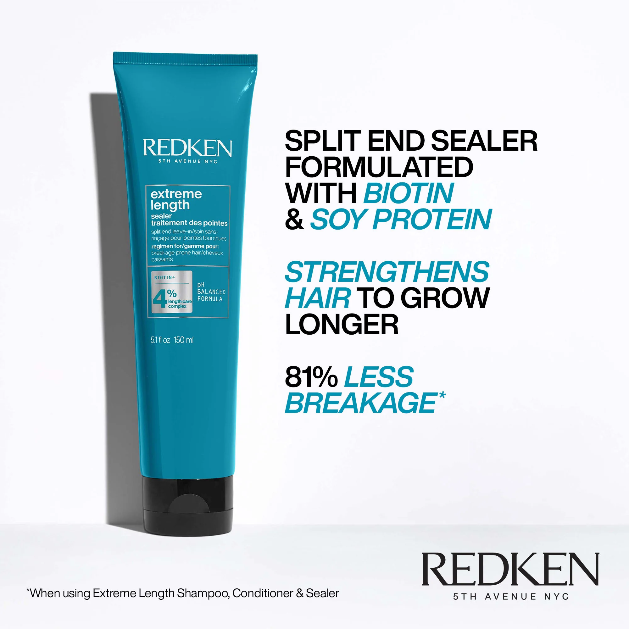 REDKEN EXTREME LENGTH SEALER 150ML - Image 3