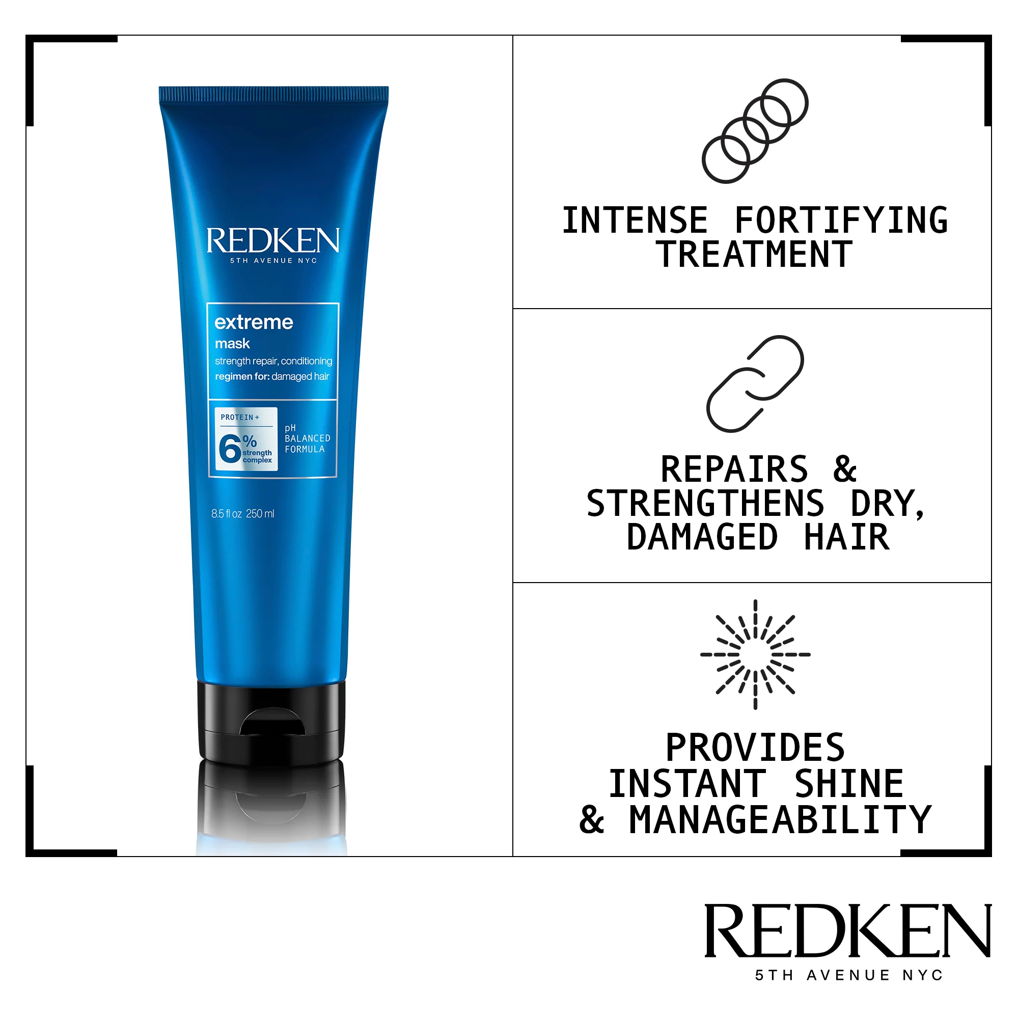 REDKEN EXTREME MASK 250ML - Image 4