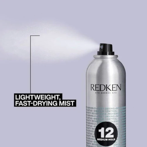 REDKEN 12 BRUSHABLE HAIRSPRAY FASHION WORK 295G - Image 2