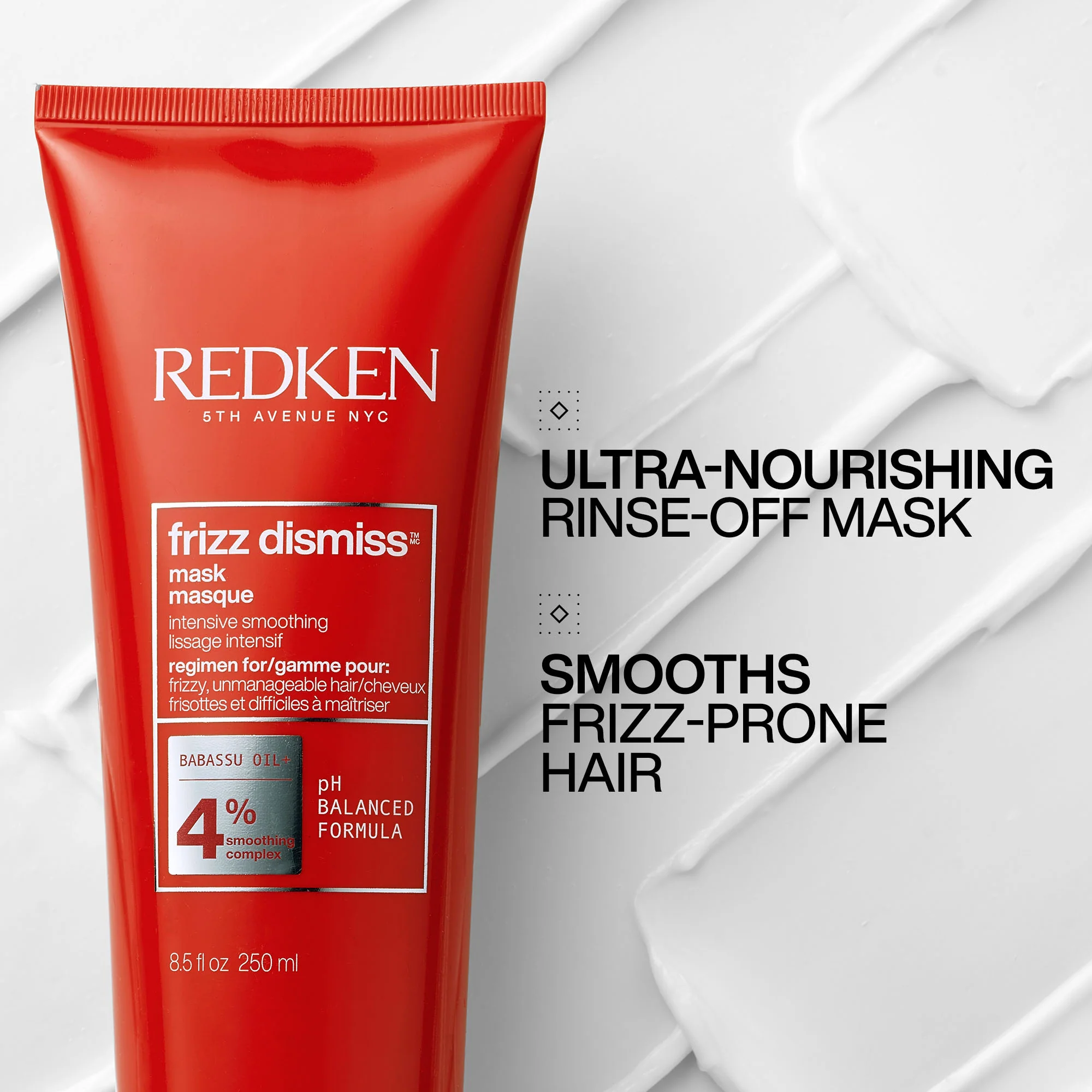 REDKEN FRIZZ DISMISS MASK 250ML - Image 3