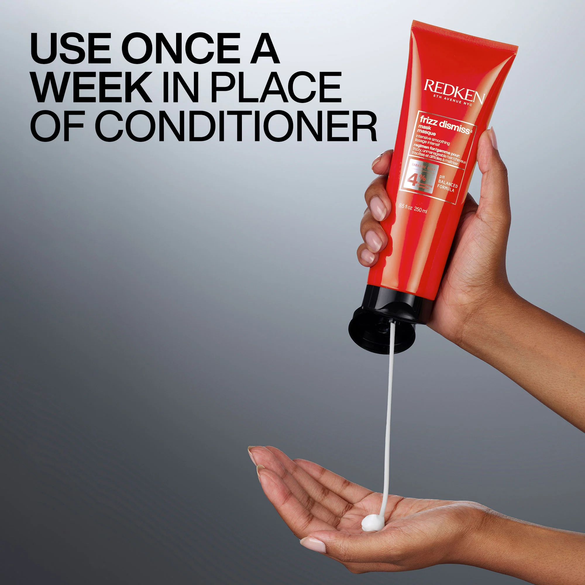 REDKEN FRIZZ DISMISS MASK 250ML - Image 4