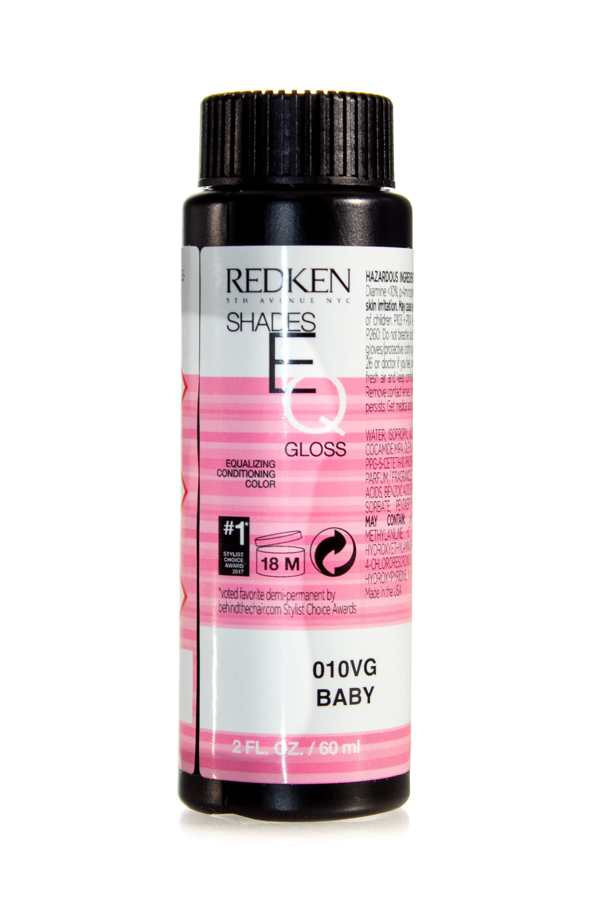 REDKEN SHADES EQ DEMI-PERMANENT GLOSS 60ML 010VG - Image 2