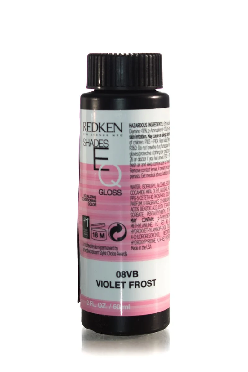 REDKEN SHADES EQ DEMI-PERMANENT GLOSS 60ML 08V - Image 58