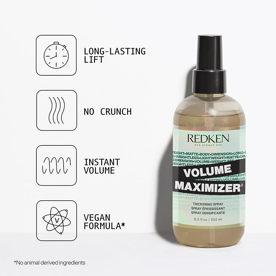 REDKEN VOLUME MAXIMIZER THICKENING SPRAY 250ML - Image 2