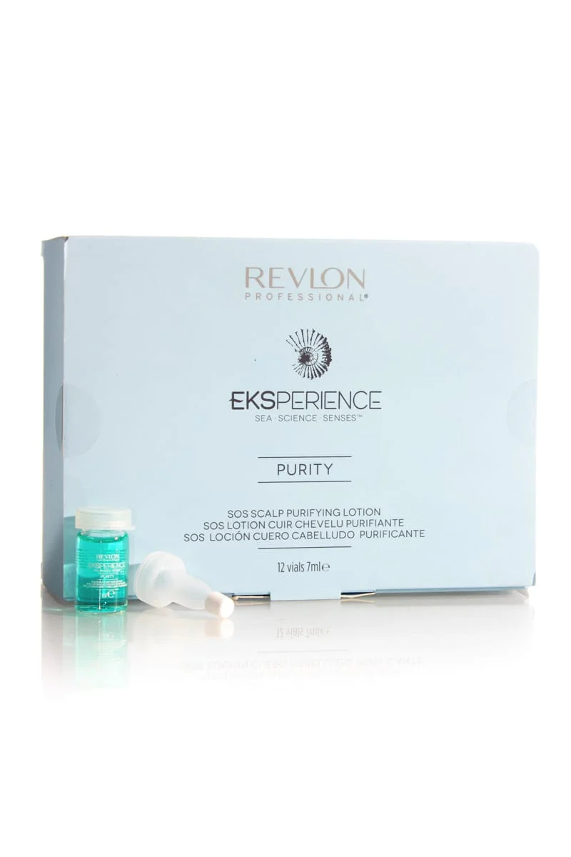 REVLON EKSPERIENCE PURITY SOS SCALP PURIFYING LOTION 12 X 7ML